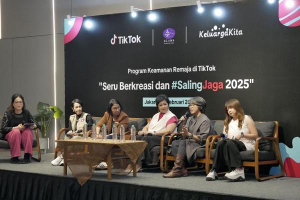 Program Keamanan Remaja di TikTok bertajuk Seru Berkreasi dan SalingJaga 2025 (Foto: Ist) 