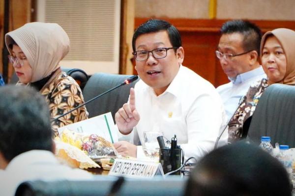 Kepala Badan Pangan Nasional/National Food Agency (NFA)  Arief Prasetyo Adi dalam Rapat Koordinasi Terbatas di Kementerian Pertanian (Kementan), Jakarta, Rabu (19/2/2025)..(foto:NFA) 