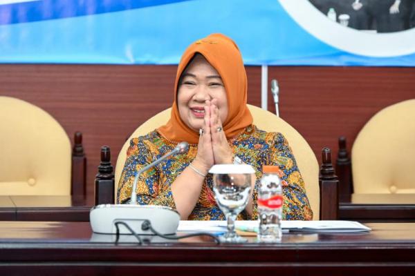 Sekretaris Jenderal MPR RI Siti Fauziah pada acara Kunjungan Pengurus Pusat (PP) APIMSA, di Ruang GBHN, Gedung Nusantara V, Kompleks Parlemen, Senayan, Jakarta, Selasa (Foto: Humas MPR) 