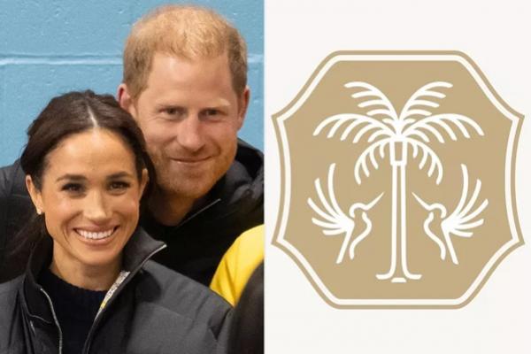 Meghan Markle dan Pangeran Harry di Invictus Games Vancouver Whistler 2025 pada 9 Februari 2025; Logo As Ever. (FOTO: WIREIMAGE/AS EVER) 