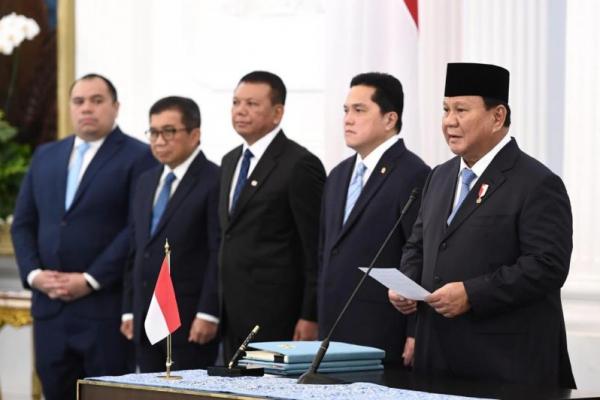 Peluncuran Badan Pengelola Investasi Daya Anagata Nusantara (Danantara) oleh Presiden Prabowo Subianto (Foto: Ist) 