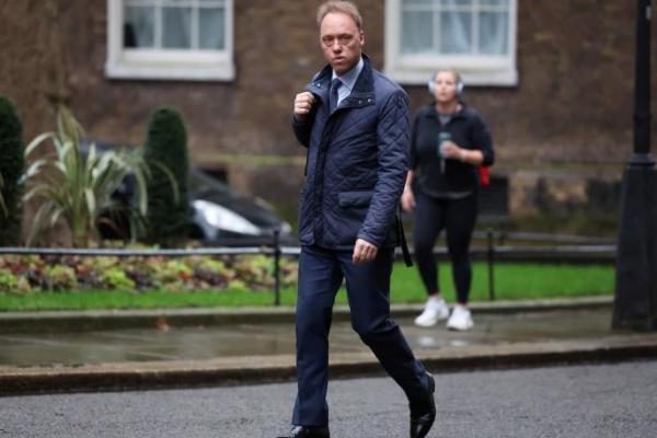 Hein Schumacher, CEO Unilever tiba untuk rapat Dewan Bisnis dengan Perdana Menteri Inggris Rishi Sunak di Downing Street, London, Inggris, 14 Februari 2024. REUTERS 