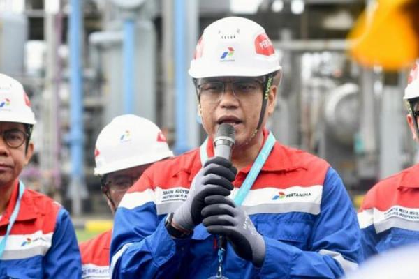 Direktur Utama PT Pertamina (Persero), Simon Aloysius Mantiri (Foto: Idnnews) 