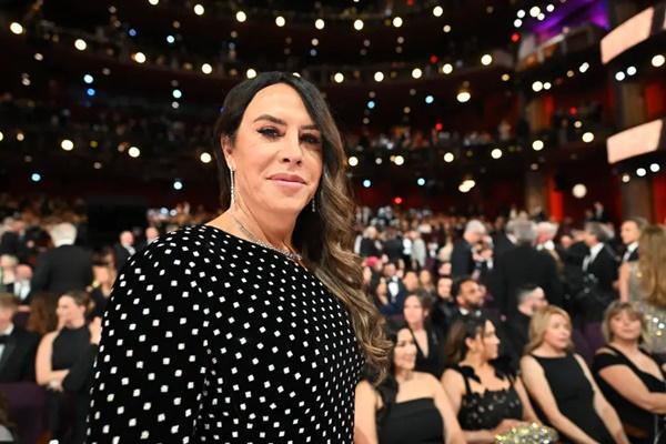 Karla Sofia Gascon menghadiri acara Oscar 2025, Academy Awards ke-97, Minggu (2/3/2025) di Dolby Theatre, California, Los Angeles. (FOTO: GETTY IMAGE) 