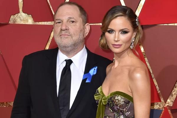 Harvey Weinstein dan mantan istrinya Georgina Chapman di Oscar 2017. (FOTO: GETTY IMAGE) 