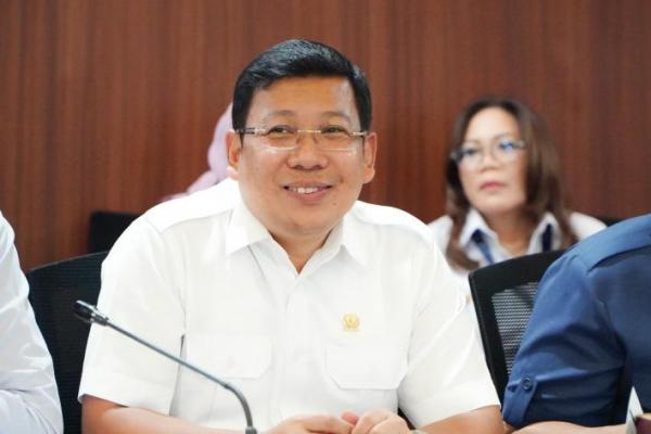 Kepala Badan Pangan Nasional/National Food Agency (NFA)  Arief Prasetyo Adi dalam Rakortas di Kementerian Koordinator Bidang Pangan, Jakarta, Senin (3/3/2024).(foto:NFA) 