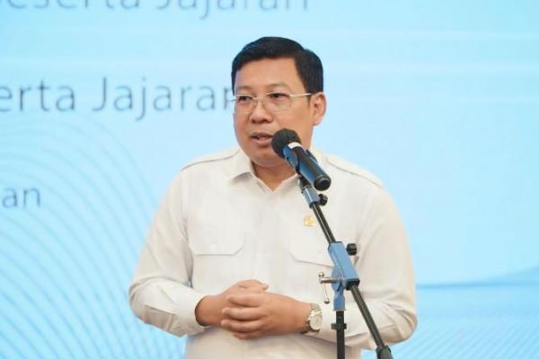 Kepala Badan Pangan Nasional/National Food Agency (NFA)  Arief Prasetyo Adi dalam Kunjungan Kerja di Kantor BPOM, Jakarta,Selasa (4/3/2025).(foto:NFA) 