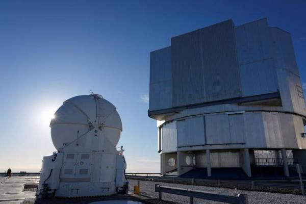 Pemandangan di observatorium Very Large Telescope atau VLT yang terletak di Cerro Paranal, di gurun Atacama, Chili, 25 Januari 2025. REUTERS 