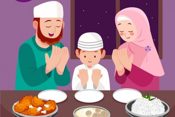 Ilustrasi berbuka puasa (Foto: Freepik) 