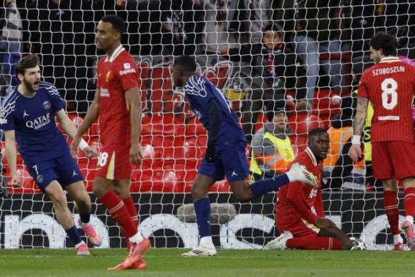 Liverpool Vs Paris Saint German. Foto: cnnindonesia 