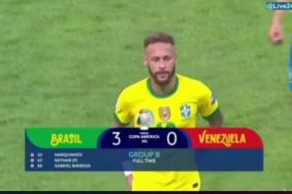 Usai Bantai Venezuela, Brazil Raup Tiga Point