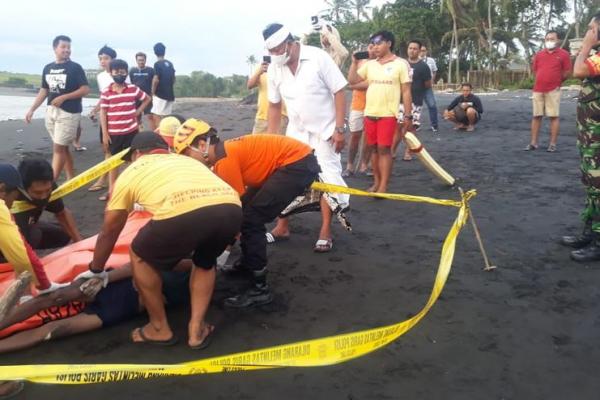 Polresta Denpasar Temukan Jasad Tak Dikenal Terapung Di Laut