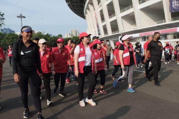 Ketua DPR Ajak Jurnalis Jogging Bareng di GBK