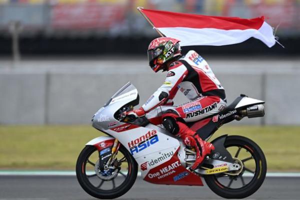 Mario Aji Gagal Raih Kemenangan di Misano