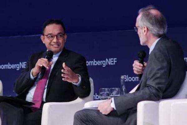 Anies Bicara Strong Political Will Di Bloomberg NEF Summit Bali