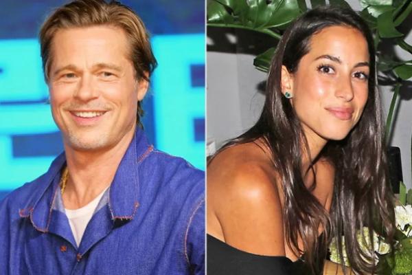 Brad Pitt Nonton Konser Bono dengan Ines de Ramon, Pacar Baru?