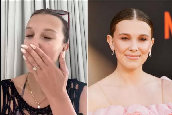 Millie Bobby Brown Pamerkan Cincin Pertunangannya dengan Jake Bongiovi