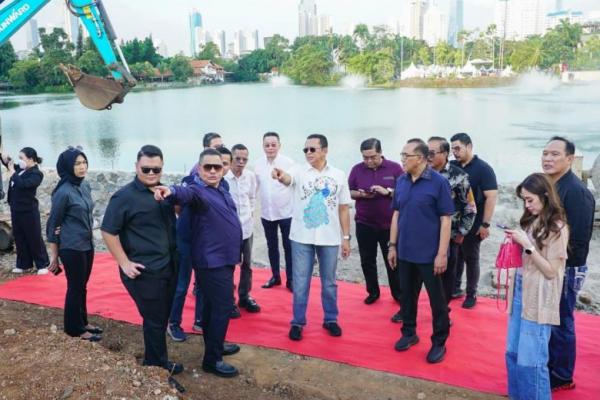 Ground Breaking Parle Resto & Cafe di Senayan, Bamsoet Harapkan Jadi Tempat Hangout Baru