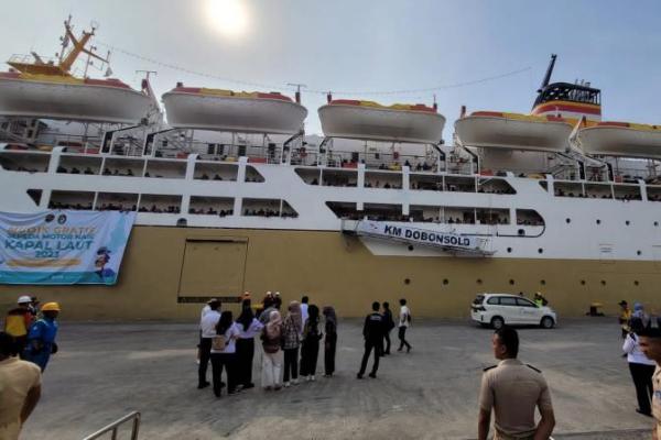 Sebanyak Dua Ribu Lebih Pemudik Gratis Tiba di Tanjung Priok dari Semarang