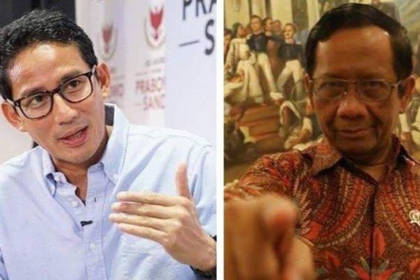 PPP Sebut Kandidat Cawapres Ganjar Antara Sandiaga Uno dan Mahfud MD