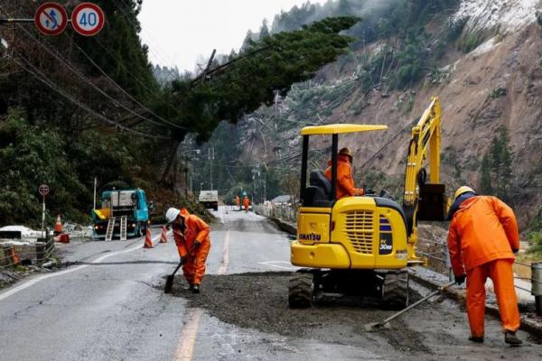 PM Jepang Janjikan Bantuan Gempa Tanpa Henti Meski Salju Menghambat