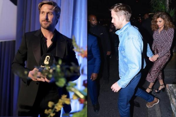 Raih Penghargaan Kirk Douglas, Ryan Gosling Sebut Eva Mendes Gadis Impiannya