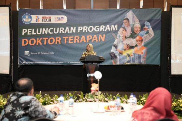 Ditjen Pendidikan Vokasi Luncurkan Program Doktor Terapan