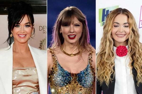 Katy Perry dan Rita Ora Nonton Bareng Eras Tour Taylor Swift di Sydney